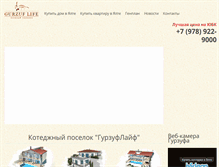 Tablet Screenshot of gurzuflife.com